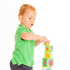 Toddler with Building Blocks